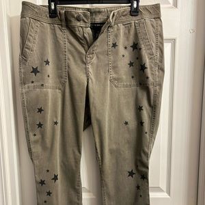 LANE BRYANT Skinny Jeans with Stars! NWOT Women’s Size 16